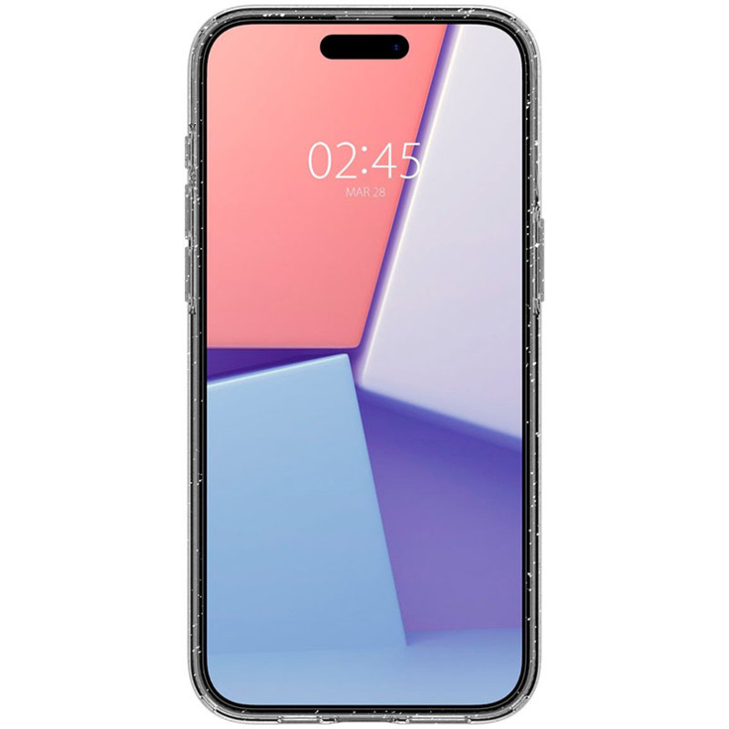 Чохол Spigen для Apple iPhone 15 Pro Liquid Crystal Glitter, Crystal Quartz